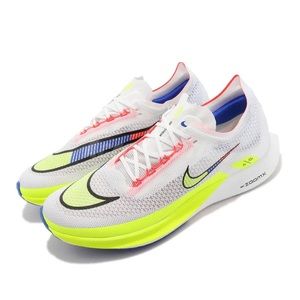 Nike Zoomx Streakfly PRM White/Black-Volt-Racer Blue DX1626-100 Men's Size 9.5